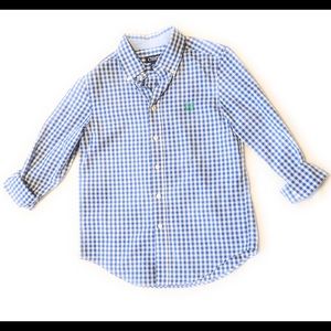 Chaps Boys Long Sleeve Shirt (Size 10/12)